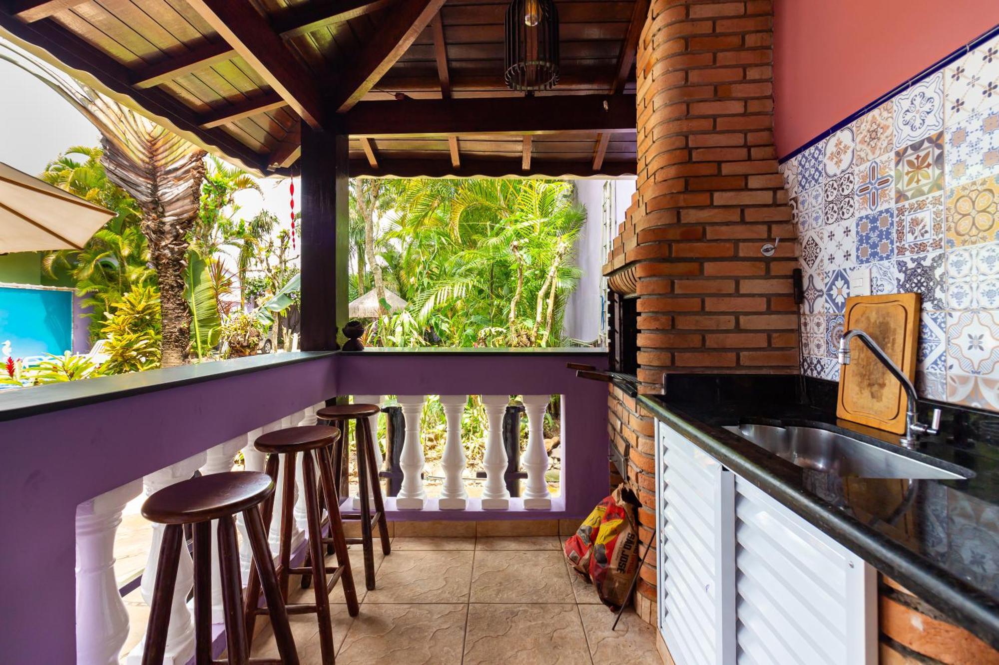 O Paraiso Em Peruibe Casa Para Ate 25 Pessoas Buitenkant foto